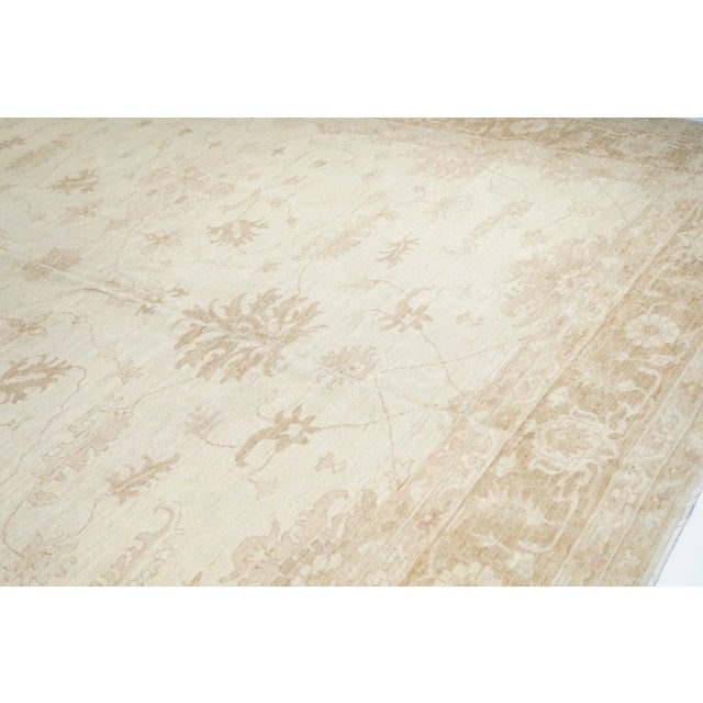 2010s Contemporary Peshawar Rug 11'2'' x 12'7'' For Sale - Image 5 of 11