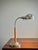 1970s Vintage Mid Century Modern Chrome & Orange Gooseneck Desk Lamp For Sale - Image 5 of 11