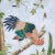 Contemporary Schumacher X Mary McDonald Les Oiseaux Panel Set in Sky - Set of 3 For Sale - Image 3 of 5
