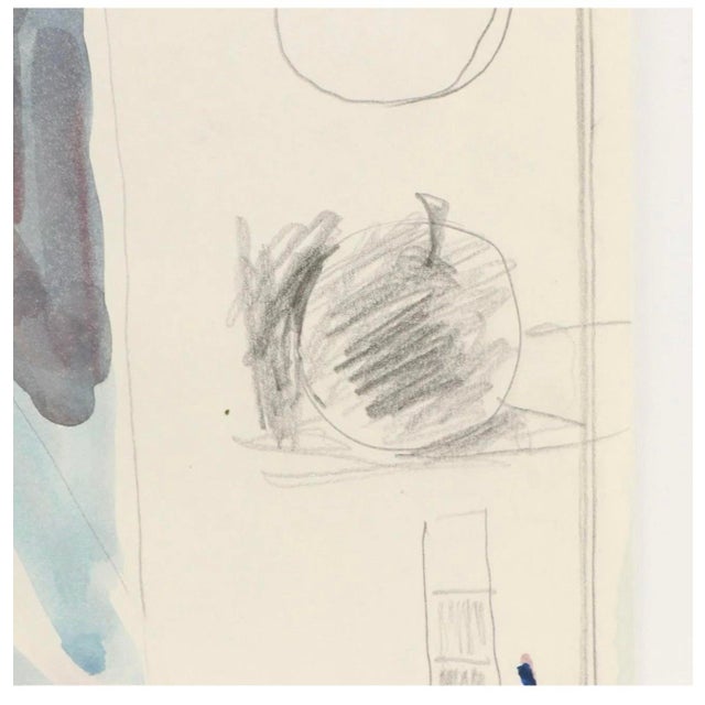 1990s Jack Meanwell Modern Still Life Watercolor Painting, 1996 For Sale - Image 5 of 7