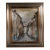 Mid 20th Century France Brown Canvas Painting For Sale
