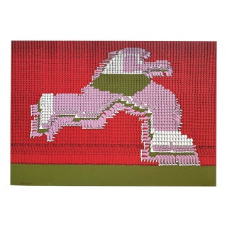 Thomas Bayerle, Marathon 1969, Signed, Limited Edition, Screen Print For Sale