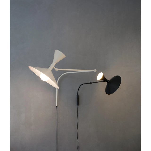 Le Corbusier 'Lampe De Marseille' Wall Lamp for Nemo in Gray For Sale - Image 12 of 13