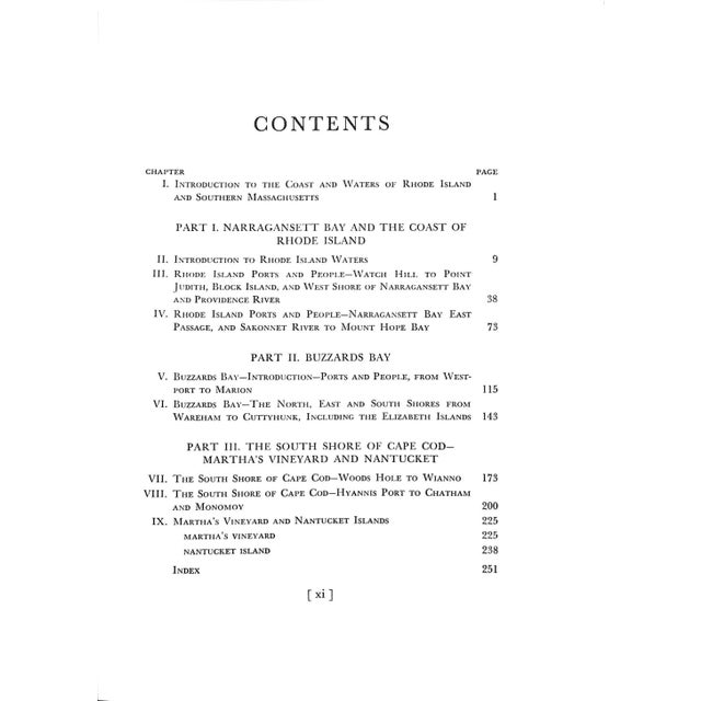 "Block Island to Nantucket" 1961 by Blanchard, Fessenden S. For Sale - Image 9 of 9