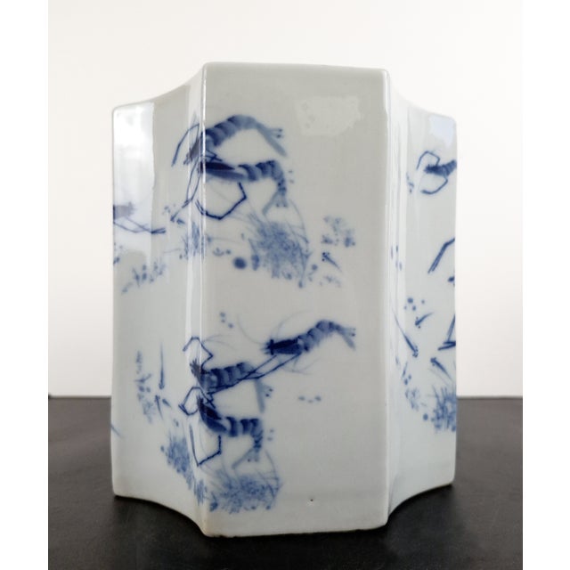 Early 20th Century Chinese Porcelain Qinghua Xia Bitong For Sale - Image 5 of 9