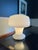 Glass 1960s Mid-Century Modern Laurel "Mushroom" Table Lamp in Frosted White Milk Glass For Sale - Image 7 of 8