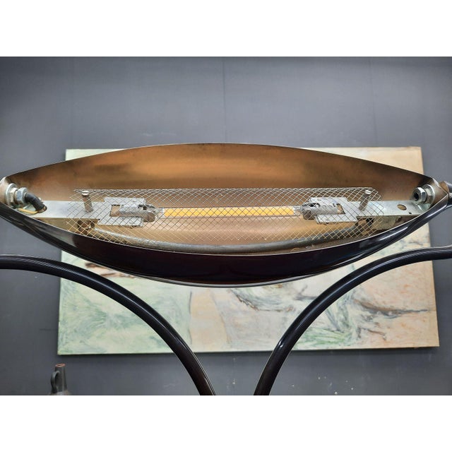Metal Brass Dona Floor Lamp by Florian Schulz, 1979 For Sale - Image 7 of 11