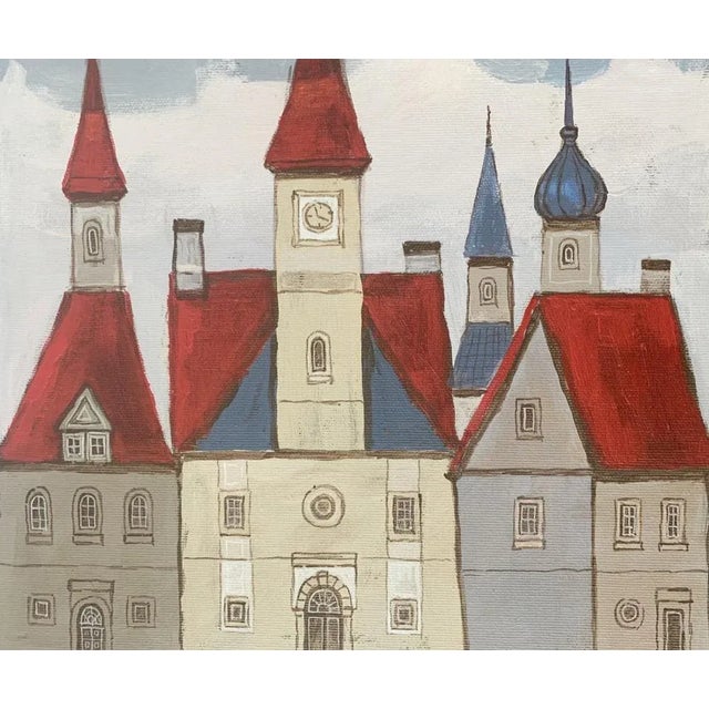 Contemporary Mikolaj Malesza, Straight from the Sky, 2014, Acrylic on Canvas For Sale - Image 3 of 5