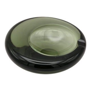 1960s Per Lütken Modernist Glass Ashtray / Bowl For Sale