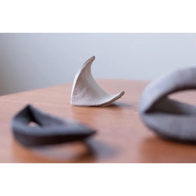 1960s Danish Ceramic Pieces, Set of 3 For Sale - Image 5 of 8