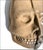 Vintage Mexican Life & Death Art Pottery Carnival Mask For Sale - Image 4 of 8