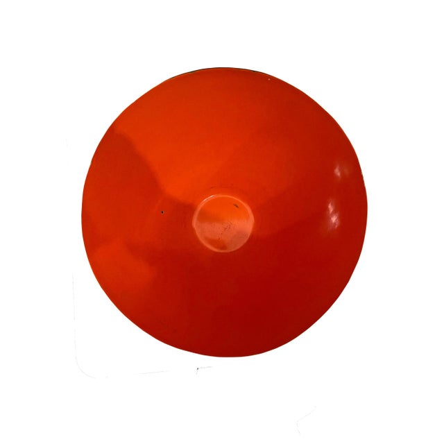 Mid Century Danish Enamel Bowl For Sale - Image 4 of 7