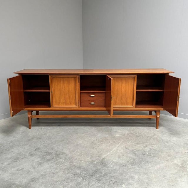 Mid-Century Modern Large Vintage Sideboard, Germany, 1960s For Sale - Image 3 of 15