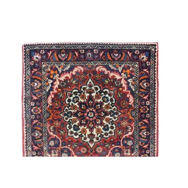 Persian Bakhtiar Runner - 3′1″ × 14′3″ For Sale - Image 3 of 4