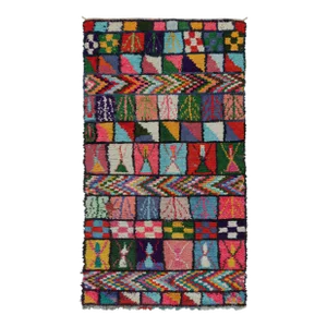 Vintage Azilal Moroccan Style Rug, With Geometric Patterns From Rug & Kilim