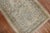 Persian Antique Zabihi Collection Camel Powder Blue Persian Serab Small Rug - 2'7" x 4'1" For Sale - Image 3 of 7