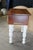 Vintage American Country Farmhouse Cherry & Pine Painted Table Kitchen Island For Sale - Image 6 of 12