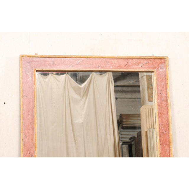 Italian Antique Mirror, Large 4 Ft X 7ft For Sale - Image 4 of 9
