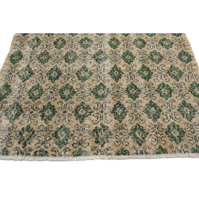 Zeki Muren Vintage Turkish Sivas Rug - 03'03 X 06'01 For Sale In Dallas - Image 6 of 10