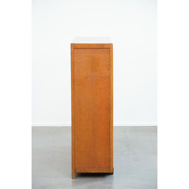 Art Deco Amsterdam School Bookcase, Early 20th Century For Sale - Image 3 of 16