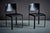Black Leather Chairs by Tito Agnoli for Matteo Grassi, Italy, 1980s, Set of 2 For Sale - Image 3 of 15