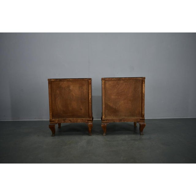 Art Deco Bedside Tables, Czechoslovakia, Set of 2 For Sale - Image 14 of 17