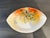 This Uniquely Shaped Style Nippon Vintage Hand Painted Dish with Vibrant Colors measures 8" L x 5" W x 2.25" H and is in...
