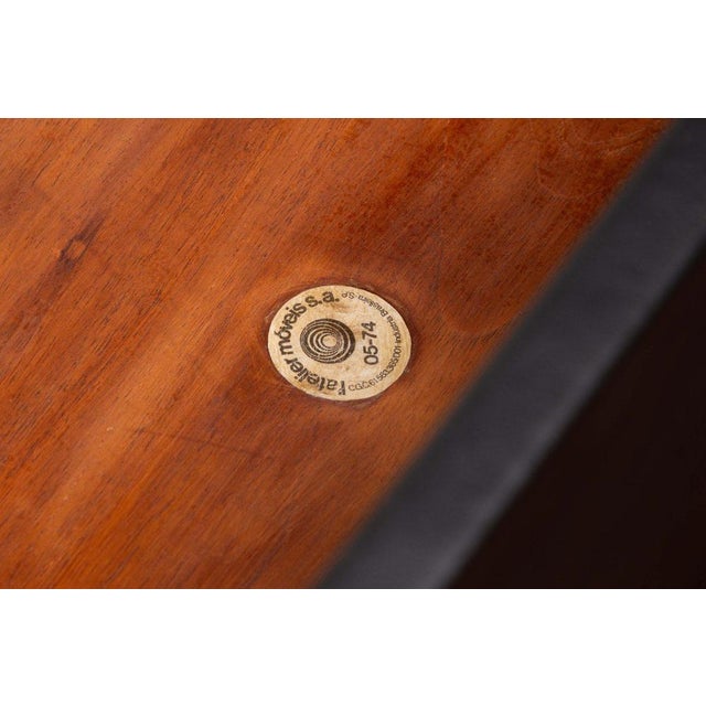 Foldable Desk Table by Jorge Zalszupin for Latelier, Brazil, 1959 For Sale - Image 17 of 18