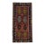 1970s Vintage Handmade Wool Cotton Red Kilim Runner Rug For Sale