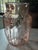 1930s 930s Hocking Glass 'Mayfair / Open Rose' Pink Depression Pitcher For Sale - Image 5 of 5