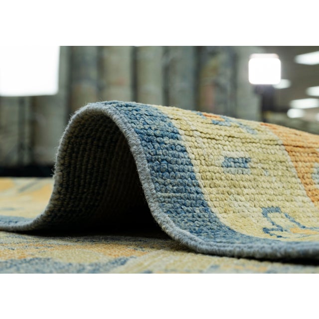 Textile Turkish Oushak Rug 14'2" x 20'4" #18654 For Sale - Image 7 of 8