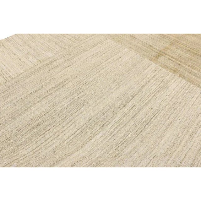 Earth-Tone Transitional Neutral Area Rug - 7′10″ × 9′10″ For Sale In Dallas - Image 6 of 8