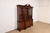 Baker Furniture Company Baker Furniture Historic Charleston Georgian Flame Mahogany Lighted Breakfront Bookcase Cabinet For Sale - Image 4 of 16
