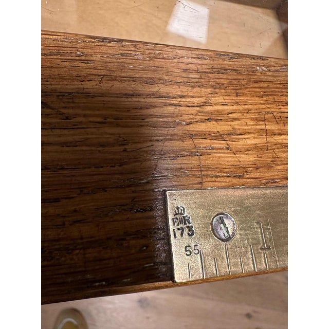 Oak Counter Display Case with 24 Drawers, 1920s For Sale - Image 4 of 11