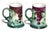 Limoges, France Pair of Beautiful Antique JPL Limoges Hand Painted Grape Themed Porcelain Tankards For Sale - Image 4 of 6