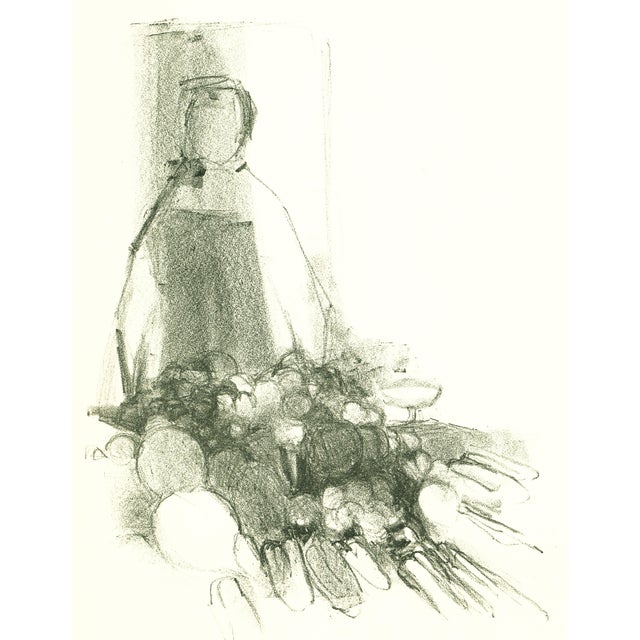 Original 1962 lithograph by Roger Mühl, from the limited edition of 950 monograph, printed and published by Fernand...