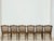 Wood Vintage Chippendale Chairs, Set of 6 For Sale - Image 7 of 13