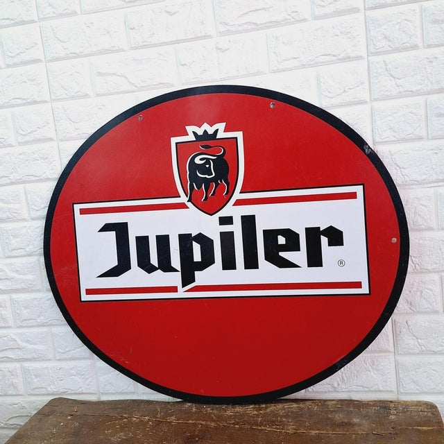 Double Sided Jupiler Bar Sign, Belgium, 1990s For Sale - Image 15 of 18