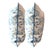 Chinoiserie Pair of 22'' Blue Chinoiserie Bird Print Throw Pillows For Sale - Image 3 of 5