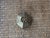 MCM Brass Flower Frog or Incense Holder For Sale - Image 9 of 9