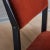 Set of 4 Wood Frame Dining Chairs in Rust Velvet, Italy 1960s For Sale - Image 9 of 12