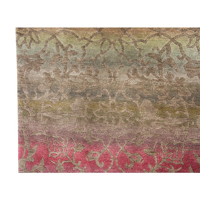 Hand-Knotted Tibetan Rug For Sale - Image 10 of 14