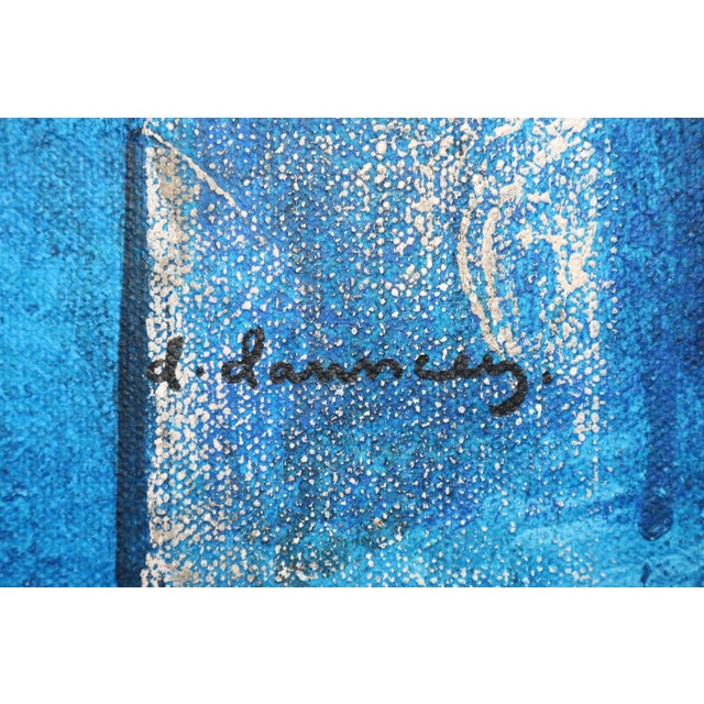 David Dauncey Contemporary Cityscape Original Acrylic Painting on Canvas Framed For Sale - Image 15 of 18