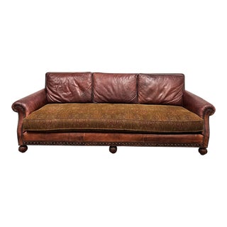 Ralph Lauren Aran Isles Contrasting Sofa For Sale