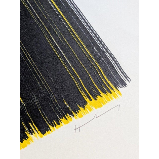Hans Hartung, Abstraction in Colors, Original Hand-Signed Color Lithograph, 1972 For Sale - Image 6 of 7