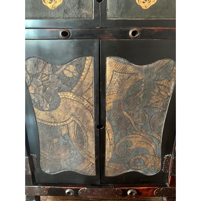 18th Century Rare Japanese Traveling Cabinet Oi Edo Period For Sale - Image 15 of 16