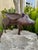 Vintage Brutalist Metal Winged Pig Garden Sculpture For Sale - Image 11 of 13