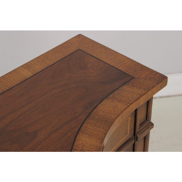 Karges Walnut Inlaid 1 Drawer Server Cabinet For Sale - Image 13 of 18