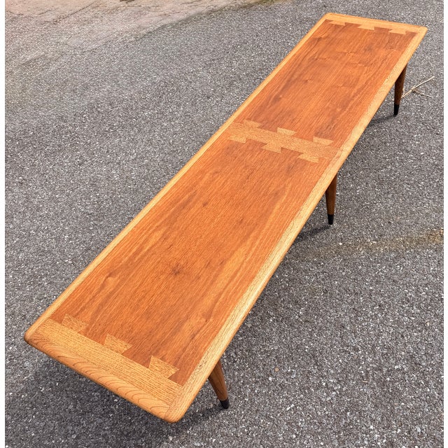 Mid-Century Modern 1960s Lane Acclaim XL Dovetail Coffee Table For Sale - Image 3 of 7