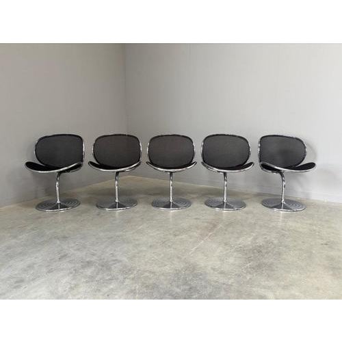 O-Line Dining Chairs by Herbert Ohl for Wilkhahn, 1980s, Set of 5 For Sale - Image 5 of 15